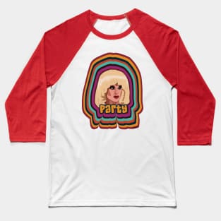 Katya Zamolodchikova - Party Baseball T-Shirt